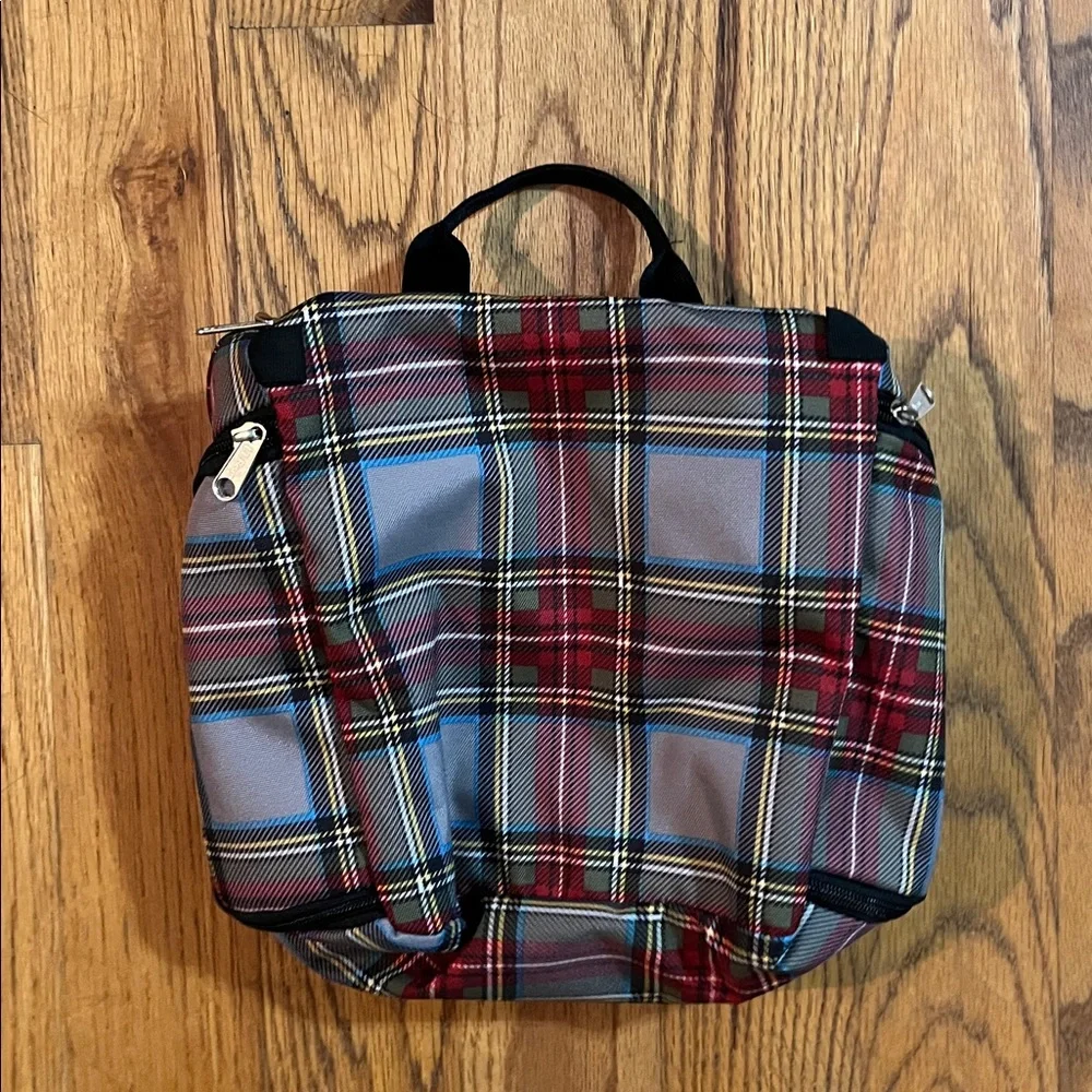 L.L. Bean Plaid Toiletry Bag Initial A - Picture 5 of 5